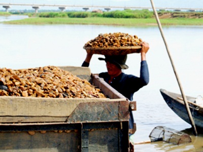 Sông Trà mùa nước cạn 2