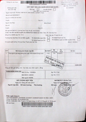 Bắt quả tang Miss ITgo VN bán vé mời in dấu chìm Trung Quốc 4