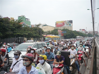 Ùn tắc tại cửa ngõ Thủ đô 1 Ùn tắc tại cửa ngõ Thủ đô 1