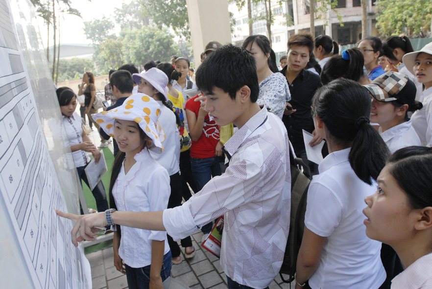 Nhiều điểm mới trong xét tuyển vào ĐH-CĐ cho thí sinh chưa trúng tuyển 1 Nhiều điểm mới trong xét tuyển vào ĐH-CĐ cho thí sinh chưa trúng tuyển 1