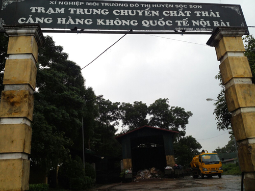 Sân bay Nội Bài xả thải đi đâu 1
