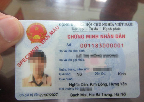 Cấp thí điểm mã số công dân từ tháng 10 1