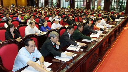97,59% đại biểu Quốc hội tán thành Dự thảo sửa đổi Hiến pháp 1 97,59% đại biểu Quốc hội tán thành Dự thảo sửa đổi Hiến pháp 1