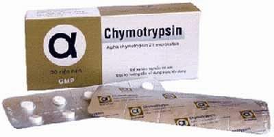 Tác dụng của alpha-chymotrypsin 1