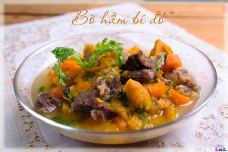 Món ăn thuốc từ thịt bò 1