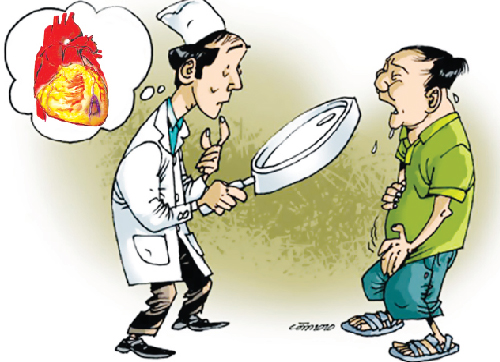 Đau bụng, coi chừng bệnh tim mạch 1