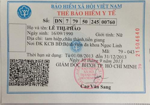 Từ 1/10 sẽ phát hành thẻ BHYT có mã vạch 1
