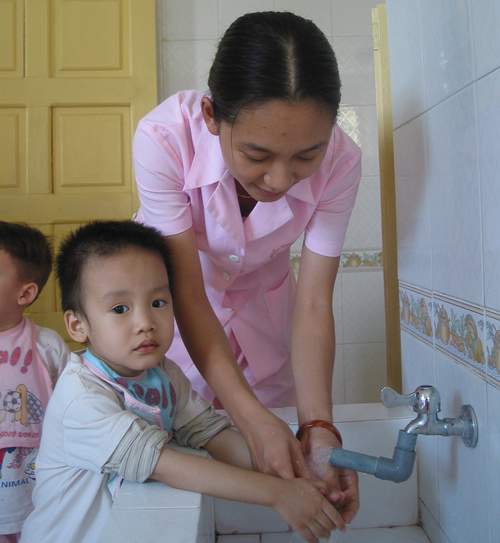 Bộ Y tế phát động chiến dịch rửa tay bằng xà phòng 1