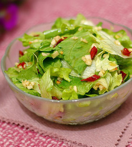 Salad rau diếp lợi tiêu hóa, an thần 1