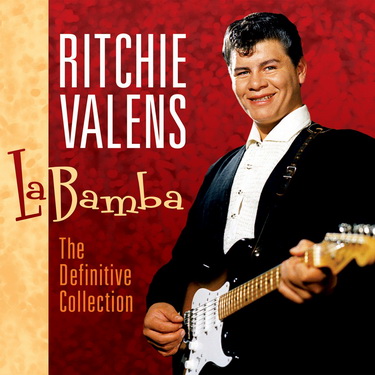 Ritchie Valens trên bìa đĩa đơn La Bamba hơn 1 triệu bản.