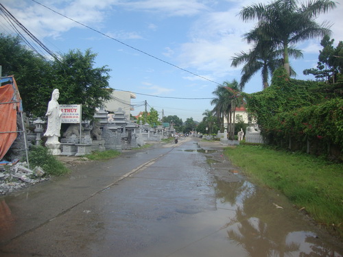 Một góc làng đá Ninh Vân.