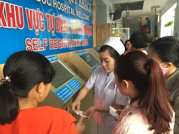 Hệ thống đăng ký khám bệnh tự động được triển khai tại BV Quận Thủ Đức. Hệ thống đăng ký khám bệnh tự động được triển khai tại BV Quận Thủ Đức.
