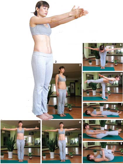 yoga, yoga tranh met moi, yoga tot cho xuong khop, 3 dong tac yoga cang gian toan than