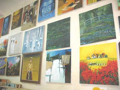 Mỹ thuật - Vàng mã tranh tài