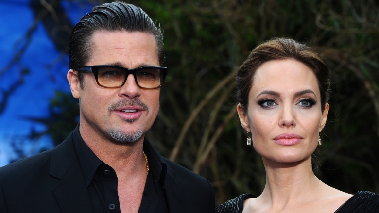 Angelina Jolie chan so cua Brad Pitt