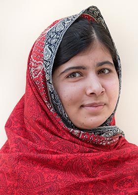 Nhung nguoi phu nu gop phan lam thay doi the gioi - Malala Yousafzai