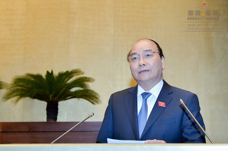 Thủ tướng Chính phủ Nguyễn Xuân Phúc trả lời chất vấn của đại biểu Quốc hội