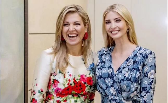 Ivanka Trump và Nữ hoàng Maxima của Hà Lan