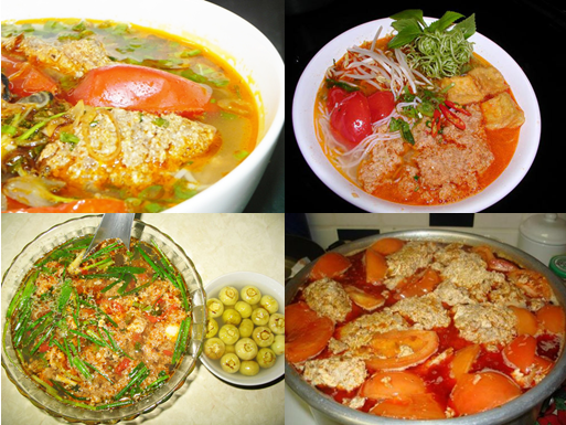 Canh riêu cua