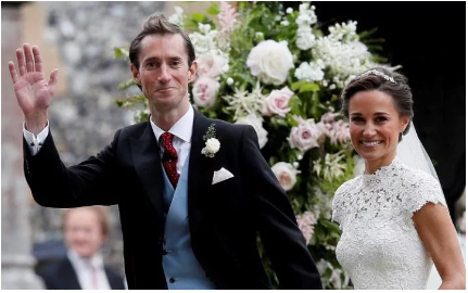 Pippa và chú rể James Matthew