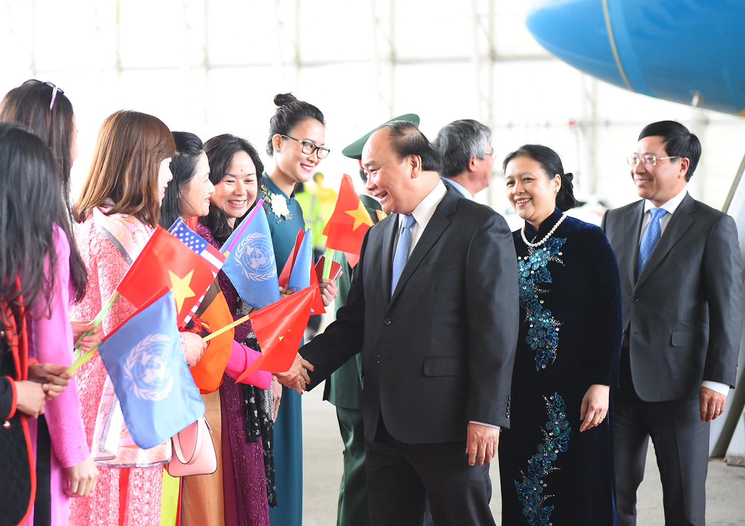 Thủ tướng Nguyễn Xuân Phúc trong chuyến thăm Hoa Kỳ
