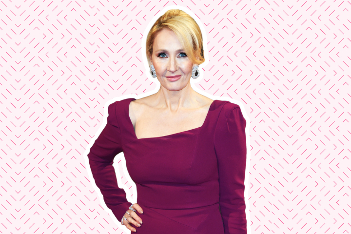 Nhà văn J.K.Rowling, tác giả của bộ truyện Harry Potter nổi tiếng.
