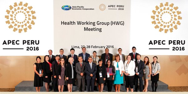 Cuộc họp nhóm công tác y tế APEC Peru 2016