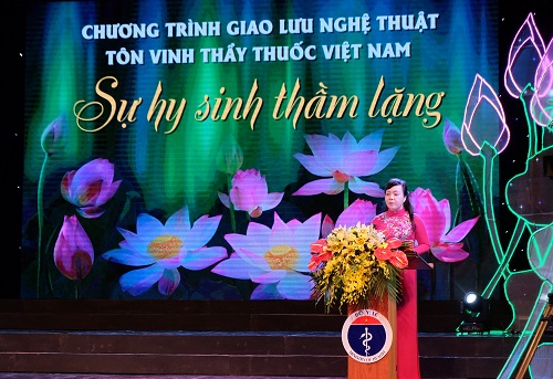 PGS.TS.TTND Nguyễn Thị Kim Tiến, Bộ trưởng Bộ Y tế phát biểu tại Chương trình 