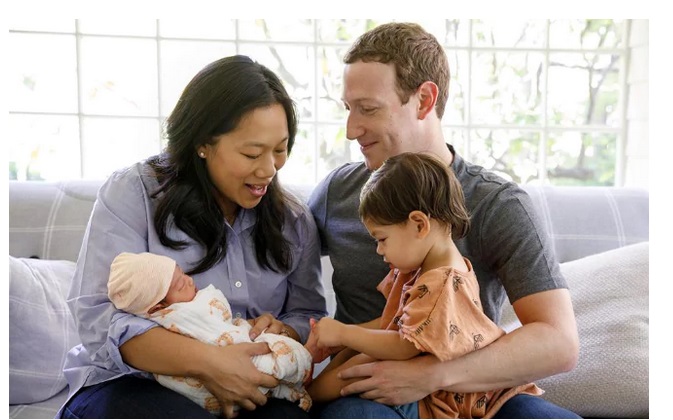 Gia đình hạnh phúc của Mark Zuckerberg