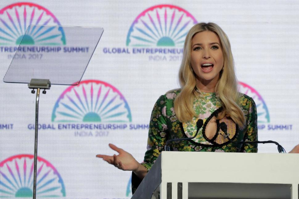 Ivanka Trump tại Hội nghị Thượng đỉnh Kinh doanh Toàn cầu