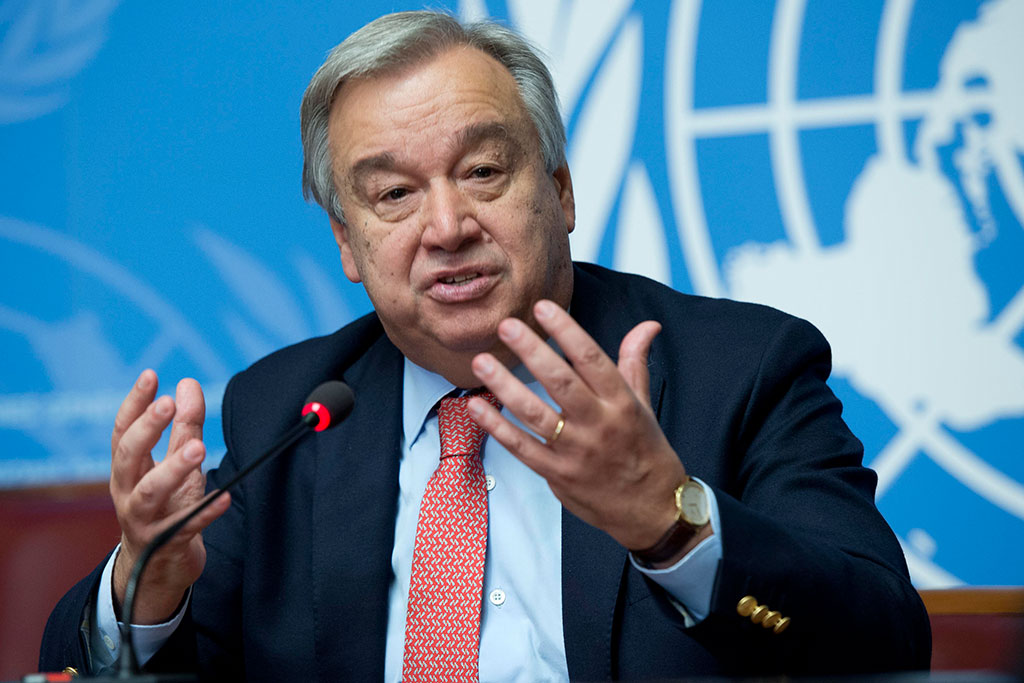 Tổng Thư ký Liên hợp quốc Antonio Guterres