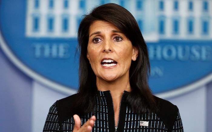 Đại sứ Mỹ tại Liên Hợp Quốc Nikki Haley