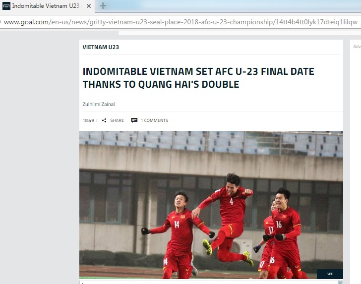 Đội bóng không thể khuất phục Việt Nam lọt vào chung kết nhờ cú đúp của Quang Hải