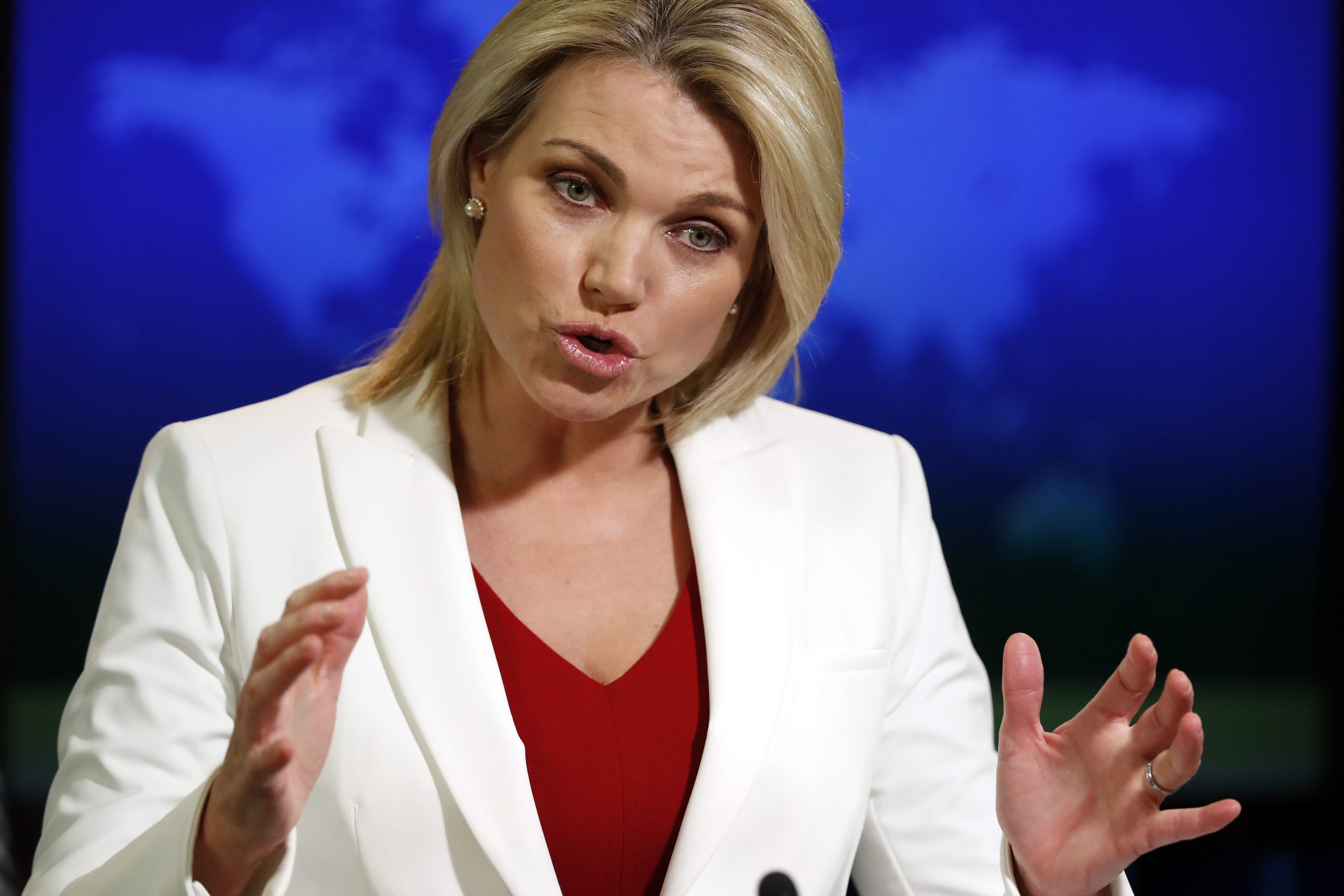 Người phát ngôn Bộ Ngoại giao Mỹ Heather Nauert