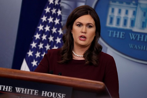 Phát ngôn viên Nhà Trắng Sarah Sanders