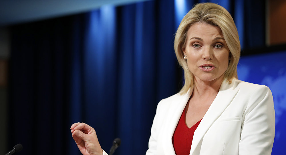 Người phát ngôn Bộ Ngoại giao Mỹ Heather Nauert