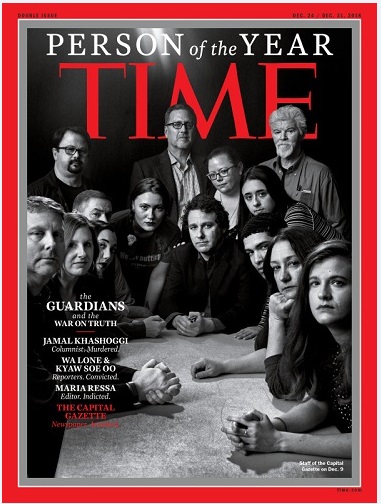 Đội ngũ của tờ báo Capital Gazette