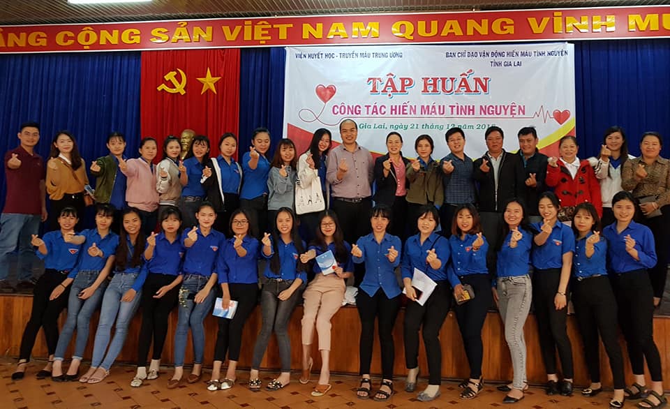 Tập huấn công tác hiến máu tình nguyện