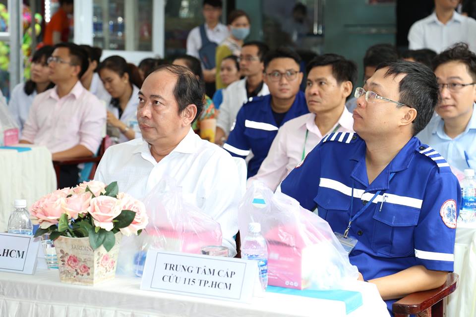 Lễ ra mắt xe hai bánh cấp cứu và thêm hai trạm vệ tinh 115 tại Thủ Đức