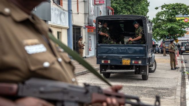 Sri Lanka cảnh giác cao độ sau một loạt vụ đánh bom kinh hoàng hôm Chủ Nhật