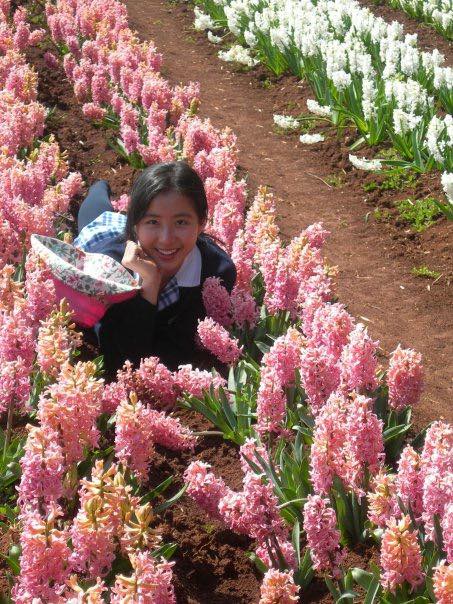 LiLy tại buổi dã ngoại của trường, năm thứ nhất đại học tại Australia