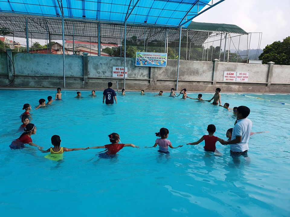 Chương trình học bơi, phòng chống đuối nước tại Huyện Bảo Yên - Lào Cai trong khuôn khổ dự án chống đuối nước trẻ em năm 2019