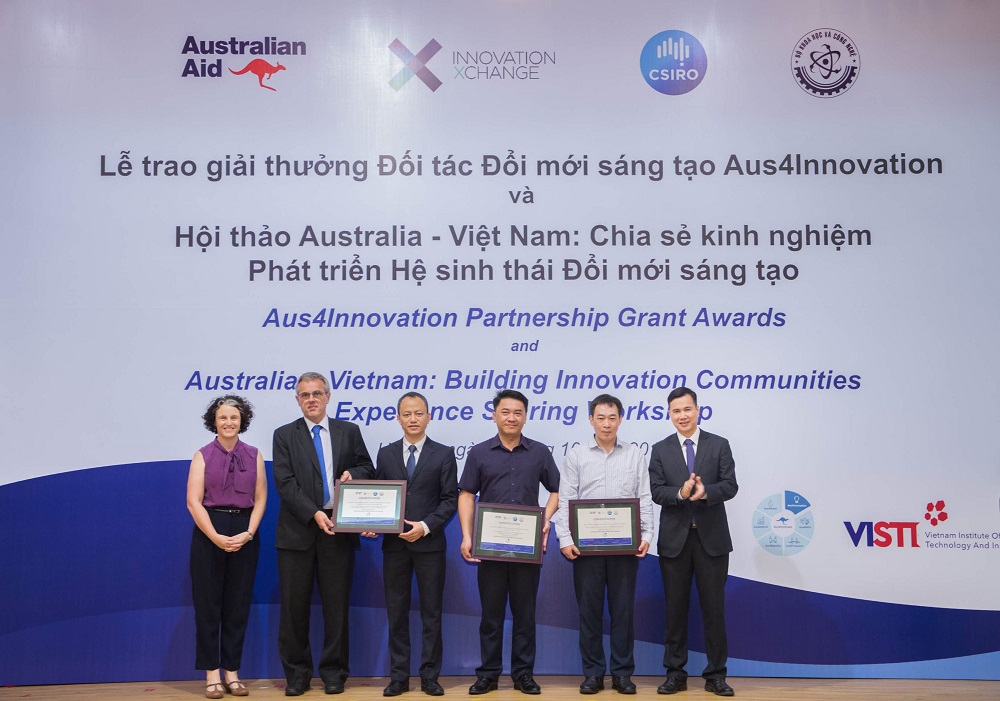 Lễ trao giải thưởng Đối tác Đổi mới sáng tạo Aus4Innovation