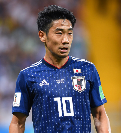 Trung vệ Shinji Kagawa của Nhật Bản