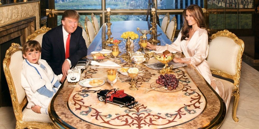 Bữa điểm tâm của gia đình Tổng thống Mỹ Donald Trump không thể thiếu hoa quả