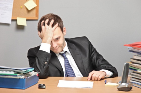Stress - một nguyên nhân gây suy giảm trí nhớ.