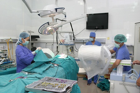 Chất lượng chữa bệnh đã được tăng lên. Ảnh: TM