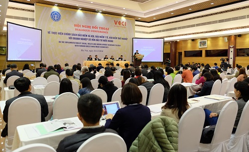 hội nghị đối thoại về chính sách BHXH, BHYT, BHTN các doanh nghiệp FDI