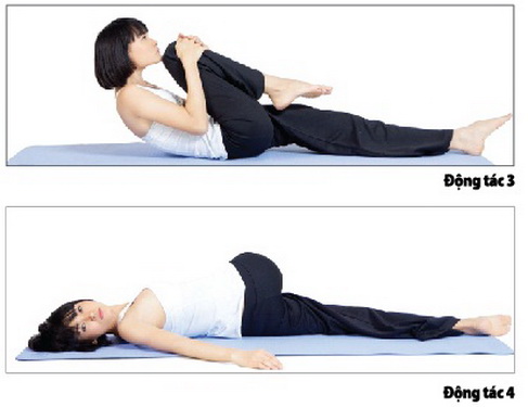 động tác yoga giúp ngủ ngon