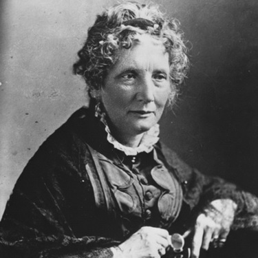 Harriet Beecher Stowe (1811-1896).